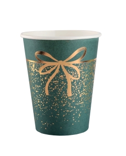 Vaso Adorno Brillo Verde 7.8X9.7cm / 27cl Carton ***OFERTA DTO NO ACUMULABLE