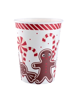 Vaso Dulce Navidad 7.8X9.7cm / 27cl Carton ***OFERTA DTO NO ACUMULABLE