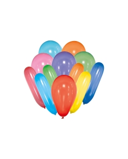 Globos Latex Surtidos Formas Y Colores 