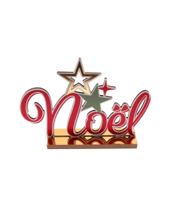 Letras Noel 20X4X14cm Madera ***OFERTA DTO NO ACUMULABLE