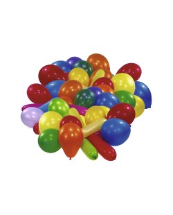 Globos Latex Formas Y Colores Surtidos 