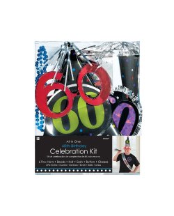 Party Kit Bday 60 ***OFERTA DTO NO ACUMULABLE