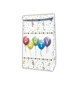 Bolsas Juguetes Papel Happy Bday Streamer Fsc