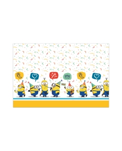 Mantel Plastico 120 X 180cm Minions Ascenso De Gru