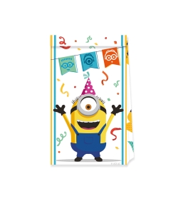 Bolsas Juguetes Papel Minions Ascenso De Gru Fsc