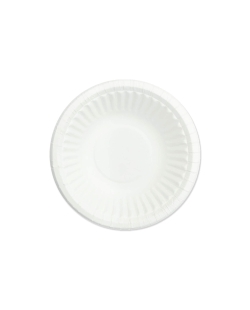 Cuencos Papel Blancos 15,5cm Compostables Certificados 