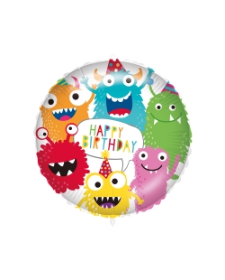 18/46cm Happy Bday Monstruos, Cinta Y Peso ***OFERTA DTO NO ACUMULABLE