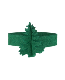 Servilletero Arbol Verde 22X5cm Fieltro ***OFERTA DTO NO ACUMULABLE