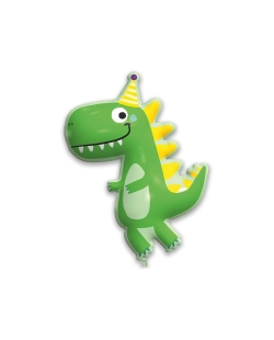 Globo Forma Dinosaurio 95cm Con Cinta ***OFERTA DTO NO ACUMULABLE