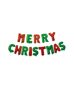 Globos Auto-Inflable Merry Christmas ***OFERTA DTO NO ACUMULABLE