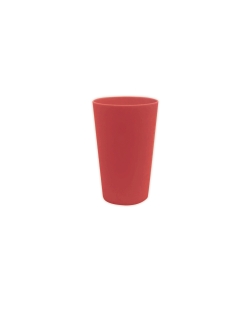 Vasos Plastico Duro Reutilizable 280ml Rojo ***OFERTA DTO NO ACUMULABLE