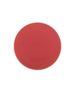 Plato Plastico Duro Reutilizable 20cm Hondo Rojo ***OFERTA DTO NO ACUMULABLE