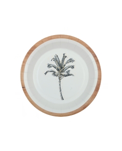 Plato Selva Gris 22.5cm Carton