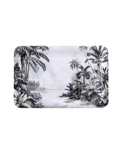 Bandeja Selva Gris 30X19cm Carton