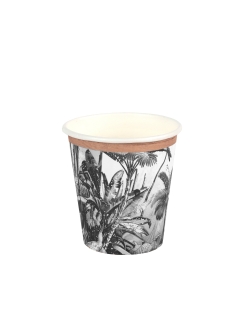 Taza Cafe Selva Gris 5.9X6.5cm /9cl Carton