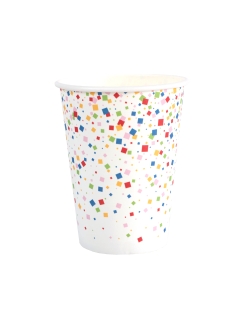 Vaso Multicolor 7.8X9.7cm /27cl Carton