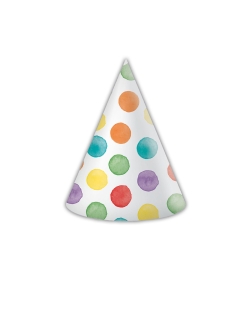 Gorros Puntos Acuarelas