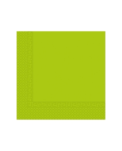 Servilletas 33X33 Verde Claro 3Ply Fsc 