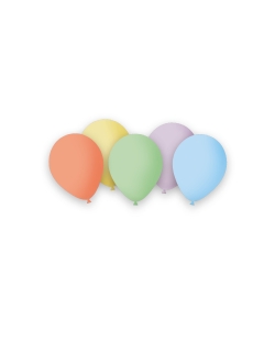 Globos Latex Colores Pastel
