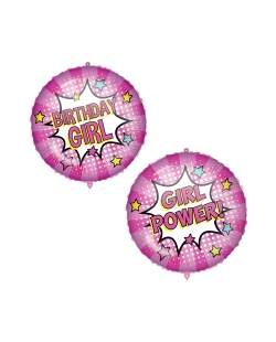 18/46cm Bday/Power Girl 2 Caras, Cinta Y Peso ***OFERTA DTO NO ACUMULABLE