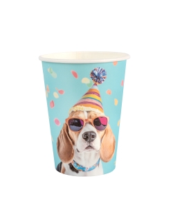 Vaso Perro 7.8X9.7cm /27cl Carton
