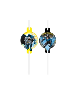Pajitas Papel Batman Fsc