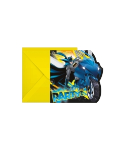 Invitaciones Forma Batman Fsc