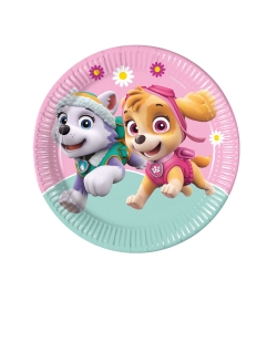 Platos 23cm Patrulla Canina Rosa Fsc