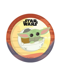 Platos 23cm Star Wars Mandalorian ***OFERTA DTO NO ACUMULABLE  