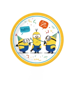 Platos 23cm Minions Ascenso De Gru Fsc