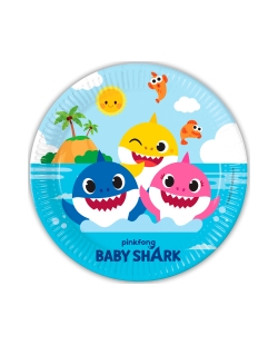 Platos 23cm Baby Shark Fsc ***OFERTA DTO NO ACUMULABLE