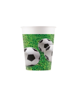 Vasos Papel 200ml Futbol FSC
