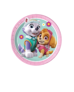 Platos 20cm Patrulla Canina Rosa Fsc