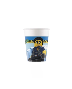 Vasos Papel 200ml Lego City Fsc