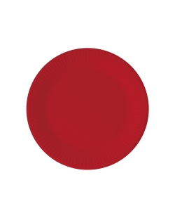 PLATOS 20cm ROJOS FSC ***OFERTA DTO NO ACUMULABLE