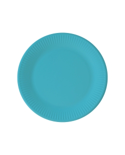 Platos 20cm Azul Turquesa Fsc ***OFERTA DTO NO ACUMULABLE