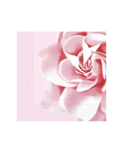 Servilletas 33X33 Rosa 3Ply Fsc 