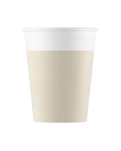 Vasos Papel 200ml Beige Fsc ***OFERTA DTO NO ACUMULABLE