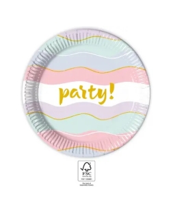 Platos 23cm Party Elegante Fsc