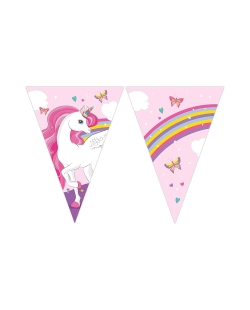 Banderin Unicornio Triangulos ***OFERTA DTO NO ACUMULABLE