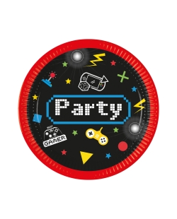 Platos 23cm Game Party Fsc