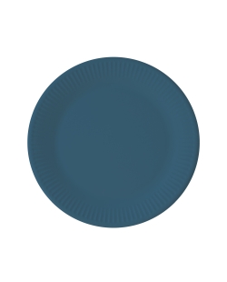 Platos 20cm Azul Oscuro Fsc