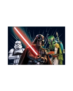 MANTEL PLASTICO 120X180cm STAR WARS GALAXY