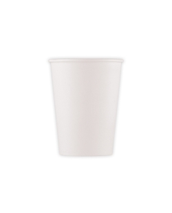 Vasos Papel Blancos 200ml Compostables Certificados Fsc 