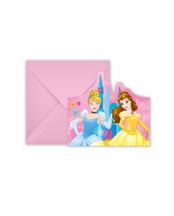 Invitaciones Forma Princesas Story Fsc