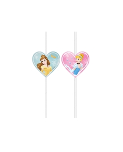Pajitas Papel Princesas Disney Fsc