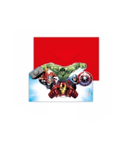 Invitaciones Forma Avengers Infinity Fsc