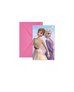 Invitaciones Forma Frozen II Spirit Fsc
