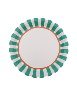 Plato Dolce Vita Verde Jade 23cm Carton