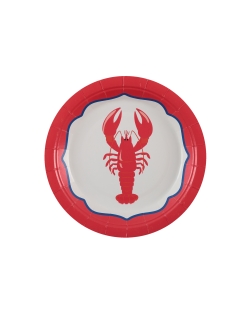 Plato Pequeño Dolce Vita Rojo 17.5cm Carton